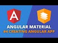 Angular Material #4 - Creating Angular App