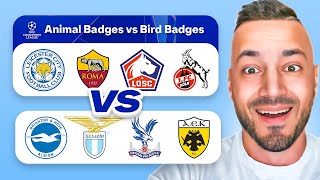 Champions League, But Animal Clubs vs Bird Clubs 🦁🐔