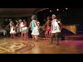 Zulu Dancers putting on a show on Azamara Quest