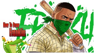 How to draw Franklin GTA 5