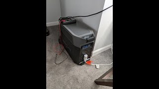 Running my Second Floor Air Conditioner on a EcoFlow Delta Pro + Solar