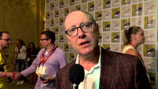 The Avengers: Age of Ultron: James Spader Comic Con Movie Interview | ScreenSlam