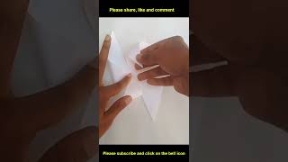 How to make spinning paper windmill #shorts #papertoy #youtubeshorts