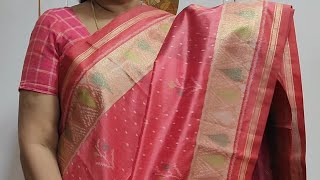 EXCLUSIVE KADHI POCHAMPALLI PATTU SAREES, WATSP 9659742600,#trendingvideo #kadhi#pochampallysarees