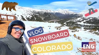 [ENG] SNOWBOARDING IN LOVELAND SKI AREA FOR BEGINNERS EXPERIENCE - DENVER -  COLORADO - VLOG