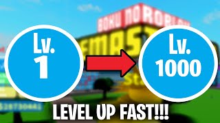 How To Beat Any Boss At Any Level Boku No Roblox Remastered Roblox - boku no roblox remastered leveling guide