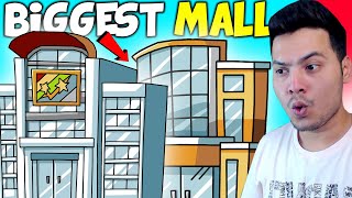 BUILDING THE BIGGEST SHOPPING MALL - ROBLOX - MALL TYCOON