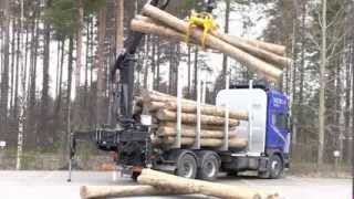 Timber Truck Self-Loader Kesla 2114 ZT - Radio Control