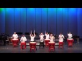 drum unison《holiday celebration》nw drum ensemble of the seattle chinese orchestra