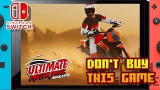 𝐃𝐎𝐍'𝐓 𝐁𝐔𝐘 𝐓𝐇𝐈𝐒 𝐆𝐀𝐌𝐄 - Ultimate Moto Bike Simulator - (Nintendo Switch) - Framerate \u0026 Gameplay