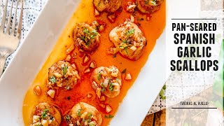 Spanish Garlic Scallops | So Good you Won´t be Able to Resist