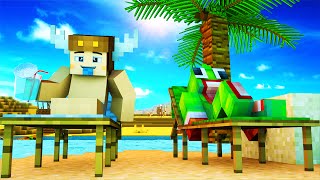 Minecraft Daycare - BABY BEACH VACATION !? (Minecraft Kids Roleplay) w/ UnspeakableGaming