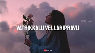 Vathikkalu Vellaripravu Lyrics Song | Sufiyum Sujathayum | 2020