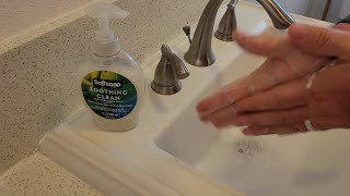 Review for Softsoap liquid hand soap aloe