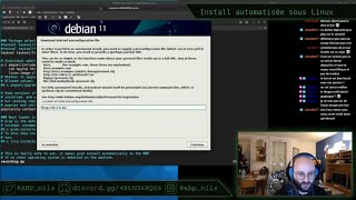 Automatiser l'installation de Debian avec Preseed - Stream du 09/01/2022