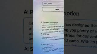 Product Description Generator #shopify #shorts