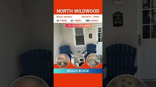 #vacationrental - Beach Block | North Wildwood | SSR Rental ID: 10803