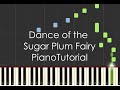 Dance of the Sugar Plum Fairy (from: The Nutcracker by Tchaikovsky) - Piano Tutorial