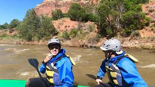 Snaggletooth rapid on the Dolores River 2023 WARNING Foul Language