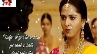 Bahubali 2 movie heart broken dialogue ||WhatsApp status|| Sad and Romantic dialogue WhatsApp status