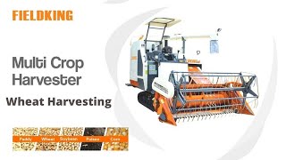 Multi Crop Harvester | Mini Combine Harvester | Fieldking Agricultural Machinery