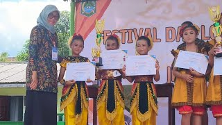 JUARA 1 TARI FLS2N TINGKAT KECAMATAN PAKISAJI