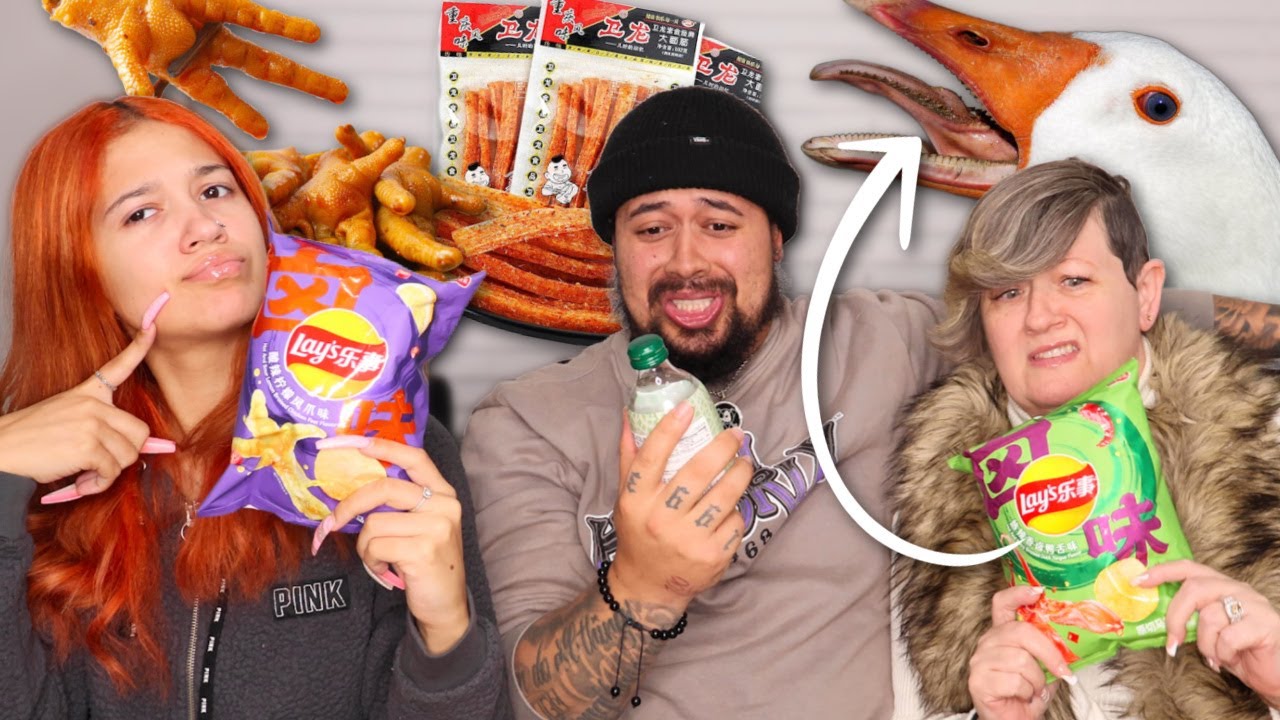 Trying Exotic Snacks Youtube