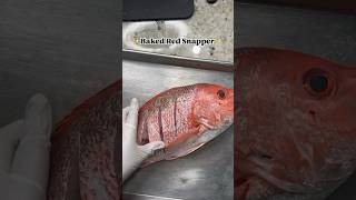 How to bake Red Snapper 😋 #rollingwithmelia