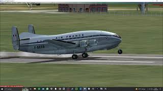 Buttering the Breguet 763 at Saarbrücken - EDDR #swiss001landing@Swiss001