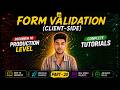 JavaScript Full Course 2026 🚀 #20: Registration Form Validation using JS 💻 Master Client-Side Logic
