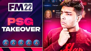 I *TAKEOVER* PSG in FOOTBALL MANAGER 2022!!🤩