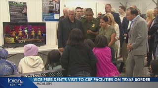 VP Pence tours migrant facilities in south Texas