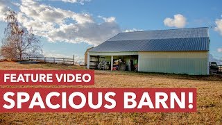 SPACIOUS BARN! | 3123 West Twin Road Moscow, Idaho Listed with Chris Carpenter | Story Real Estate