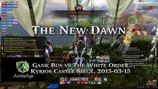 [ArcheAge] The New Dawn - Gank Bus vs TWO Castle Siege (Kyrios)