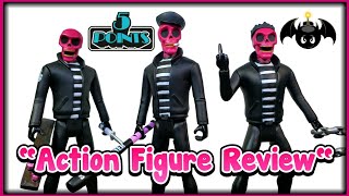 Mezco Toyz 5 Points Pink Skulls Chaos Club action figures review.