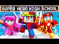 Johnny Goes To SUPERHERO SCHOOL In Minecraft!