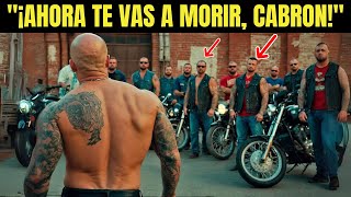 Pandilla De Motociclistas Se Meten Con El Hombre Calvo, Sin Saber Que Era The Rock