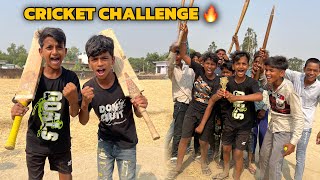 Cricket Match Challenge 🔥 Zeeshan Vs Miraju 😳 kon Jeetega Match ⁉️