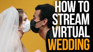 HOW TO STREAM A VIRTUAL WEDDING | ATEM Mini Pro, Laptop, Camcorder, Cell Phone