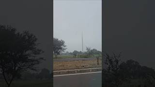 #heavy #fog in #rajasthan that even hides #windmill