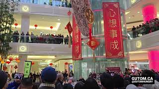 LION DANCE LUNAR NEW YEAR 2025 BURNABY METROPOLIS METROTOWN | #FOOD #STREETFOOD #LUNARNEWYEAR