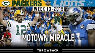 "Miracle in Motown" (Packers vs. Lions 2015, Week 13)