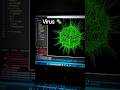 Virus 🦠 making by python programming || Amazing Python Turtle Graphics 😎 #17