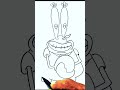 Easy Draw Mr Krabs
