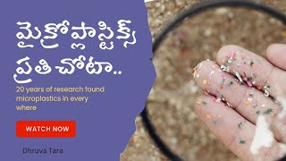 మైక్రోప్లాస్టిక్స్ ప్రతి చోటా ఉంటాయి | 20 years of research found microplastics are every where