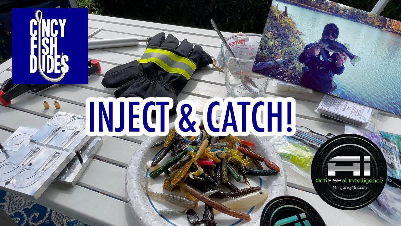 Melting Old Baits And Injecting Them Into New Lures Youtube