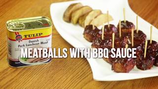 Easy Tulip Jamonilla® meatballs