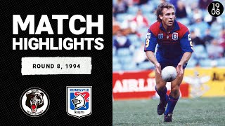 North Sydney Bears v Newcastle Knights | Round 8, 1994 | Classic Match Highlights