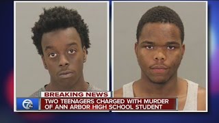Two teens charged in Ann Arbor murder