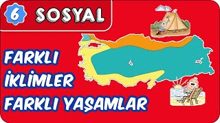 Farklı İklimler Farklı Yaşamlar | 6. Sınıf Sosyal #evokul Kampı